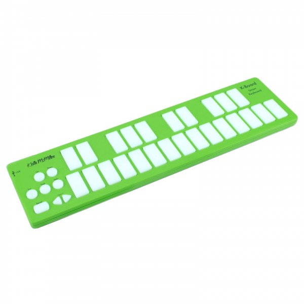 K-Board MPE MIDI Controller Keyboard, Lime - 