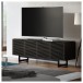 BDI Corridor 8179 Charcoal Stained Ash TV Cabinet