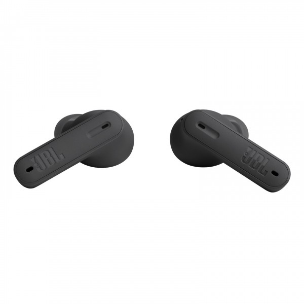 JBL Tune Beam True Wireless Noise Cancelling Earbuds, Black Back View 2