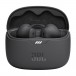 JBL Tune Beam True Wireless Noise Cancelling Earbuds, Black Case Front View