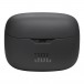 JBL Tune Beam True Wireless Noise Cancelling Earbuds, Black Case Full View