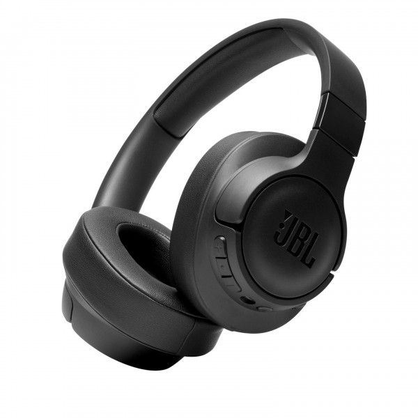 JBL Tune 760NC Over-Ear Noise Cancelling Bluetooth Headphones, Black Front View