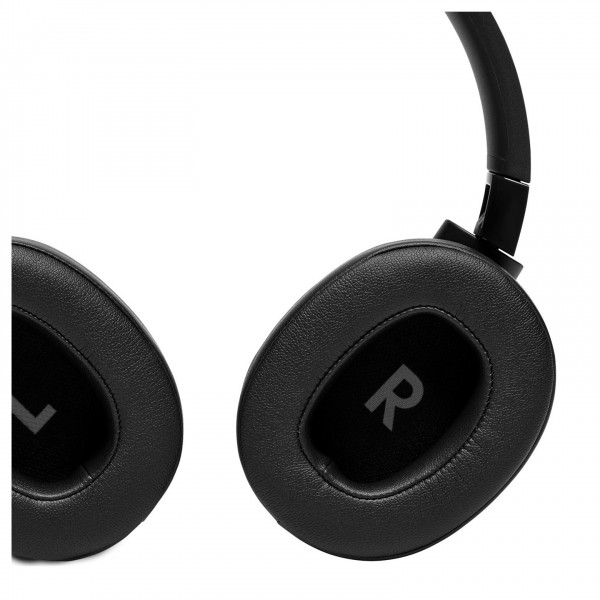 JBL Tune 760NC Over-Ear Noise Cancelling Bluetooth Headphones, Black Earcup View 2