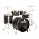 Tamburo Opera Series 22'' 5ks Shell Pack, Flamed Black