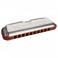 Hohner Golden Melody Progressive Major Diatonic Harmonica, Eb