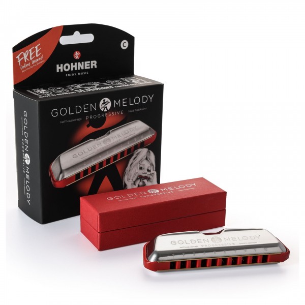 Hohner Golden Melody Harmonica - 7