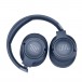 JBL Tune 760NC Over-Ear Noise Cancelling Bluetooth Headphones, Blue Top View 2