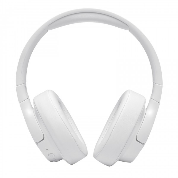 JBL Tune 760NC Over-Ear Noise Cancelling Bluetooth Headphones, White Front View