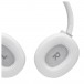 JBL Tune 760NC Over-Ear Noise Cancelling Bluetooth Headphones, White Earbuds View