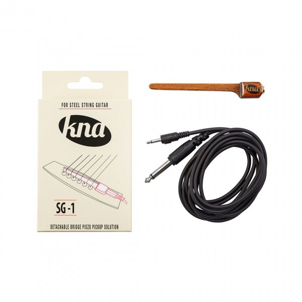 KNA SG-1 Detachable Piezo Guitar Pickup, Steel String
