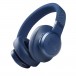 JBL Live 660NC Over-Ear Noise Cancelling Headphones, Blue Low View