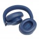 JBL Live 660NC Over-Ear Noise Cancelling Headphones, Blue High View