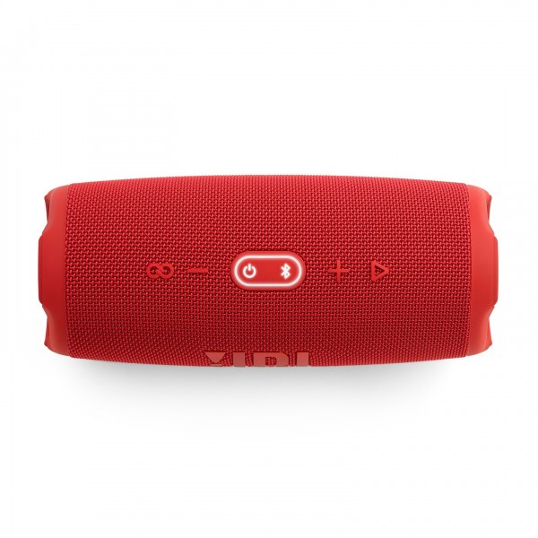 JBL Charge 5 Portable Bluetooth Speaker, Red