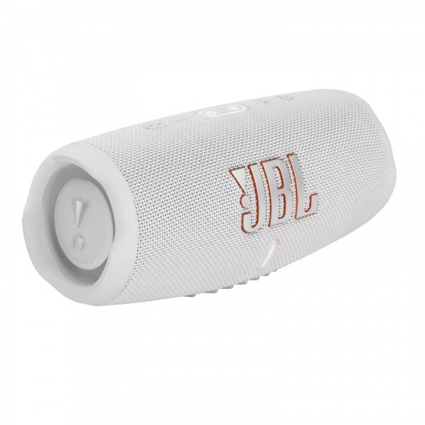 JBL Charge 5 Portable Bluetooth Speaker, White