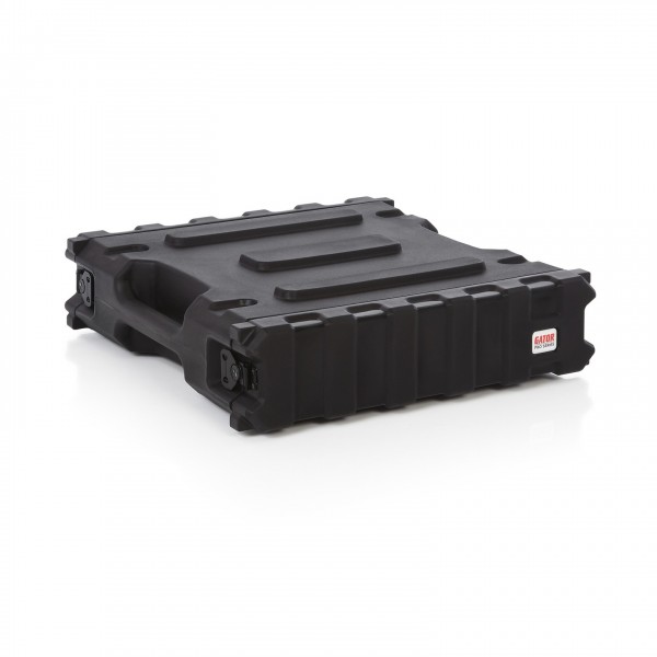 Gator Pro-Series 2U Moulded Rack Case, 19″ - Closed, Right