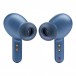 JBL Live Pro 2 True Wireless Noise Cancelling Earbuds, Blue Front View