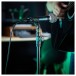 Gravity GMS43DTB Compact Double Extension Microphone Stand - Lifestyle