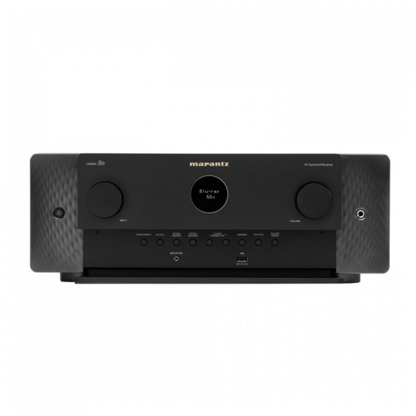 Marantz Cinema 50 AV Receiver, Black with front panel open