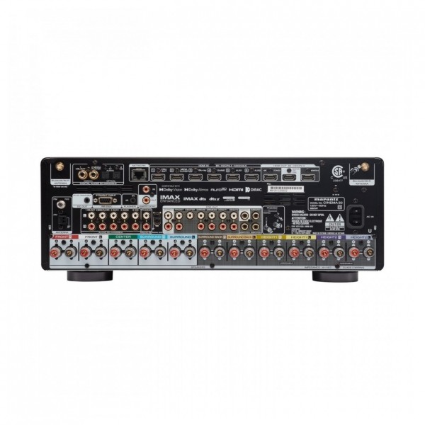 Marantz Cinema 50 AV Receiver, Black - rear view