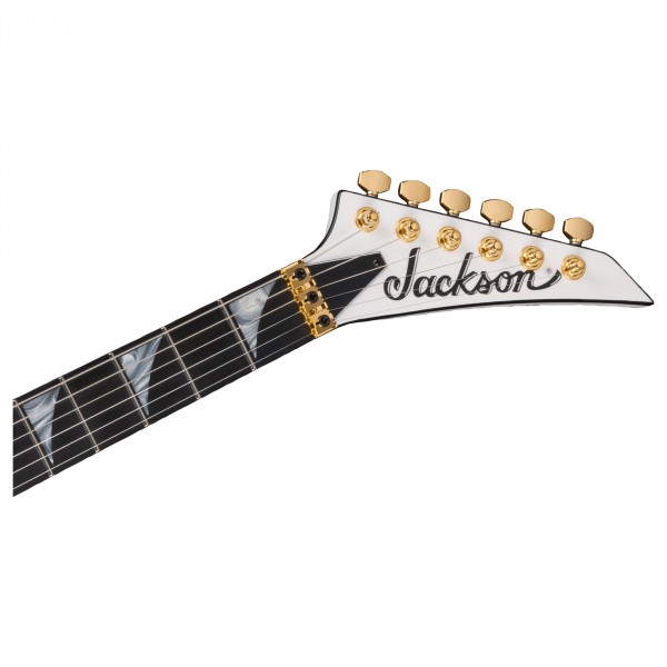 ギター Jackson / MJ Series Rhoads RR24MG Jackson MJ Series Rhoads RR24MG, biały z czarnymi paskami