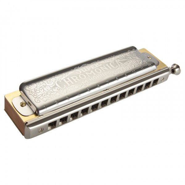 Hohner Super Chromonica Chromatic Harmonica, D