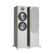 Monitor Audio Bronze 500 Floorstanding Speakers (Pair), Urban Grey Wood