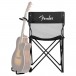 Fender Festival Chair / Guitar Stand - Front W/ Guitar (Guitar Not Included)