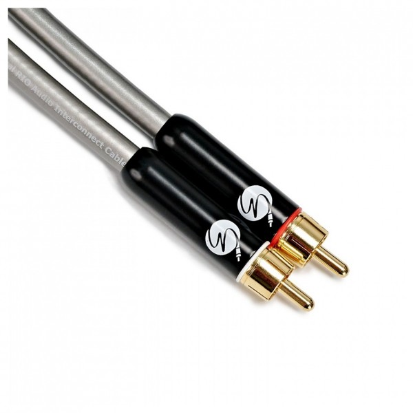 Fisual Rio Premium Stereo RCA Phono Cable, 1.5m