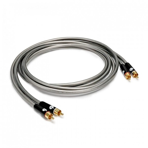 Fisual Rio Premium Stereo RCA Phono Cable, 1.5m