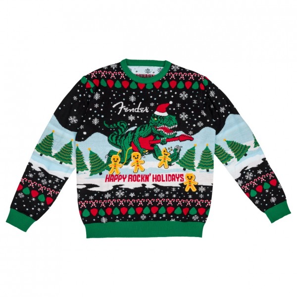 Fender 2023 Ugly Christmas Sweater, L - Front