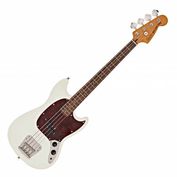 Squier Classic Vibe 60s Mustang Bass LRL, Olympic White