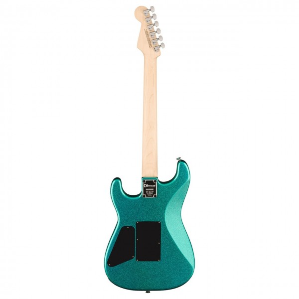 Charvel Pro-Mod San Dimas Style 1 HSS FR M, Aqua Flake - Back