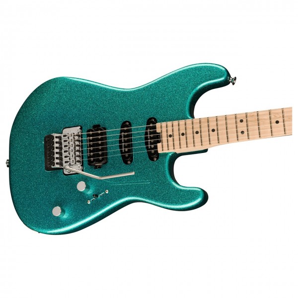 Charvel Pro-Mod San Dimas Style 1 HSS FR M, Aqua Flake - Body 
