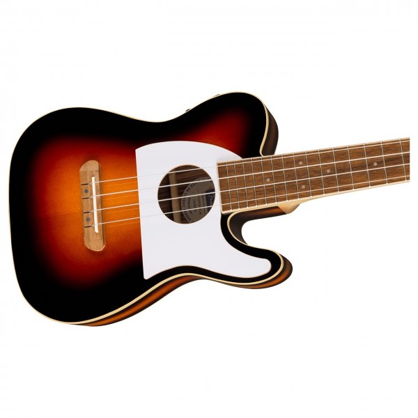 Fender Fullerton Telecaster Ukulele, 2-Color Sunburst - Body