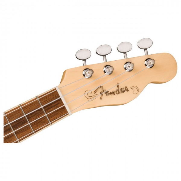 Fender Fullerton Telecaster Ukulele, 2-Color Sunburst - Headstock Front