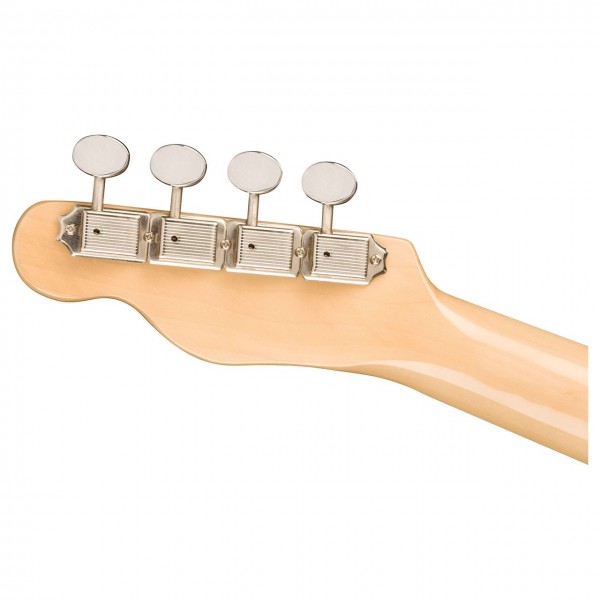 Fender Fullerton Telecaster Ukulele, 2-Color Sunburst - Headstock Back 