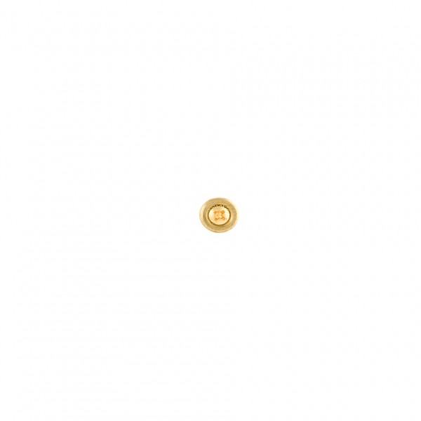 Gibson Strap Buttons Set of 2, Brass top