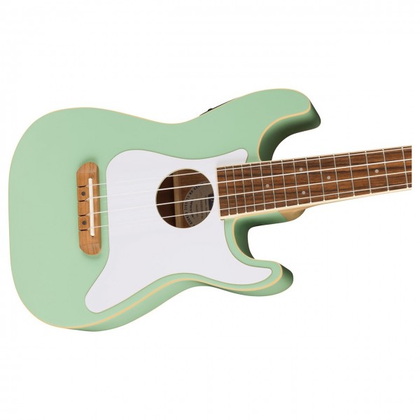Fender Fullerton Stratocaster Ukulele, Surf Green - Body