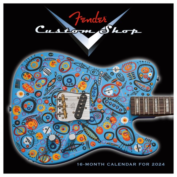 Fender Custom Shop Calender - Cover Art