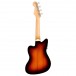 Fender Fullerton Jazzmaster Ukulele, 3-Color Sunburst - Back