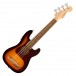 Fender Fullerton Precision Bass Ukulele, 3-Color Sunburst