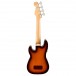 Fender Fullerton Precision Bass Ukulele, 3-Color Sunburst - Back