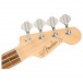 Fender Fullerton Precision Bass Ukulele, Olympic White - Headstock Front