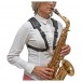 BG ATB Saxophone Harness, Metal Snap Hook, Womens