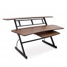 modul Large Three Tier Studio Desk, Walnut