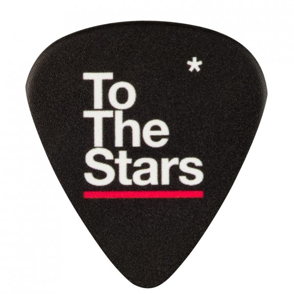 Tom DeLonge 351 Celluloid Picks - Black/Red