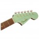 Fender Newporter Player Electro Acoustic, Surf Green headstock