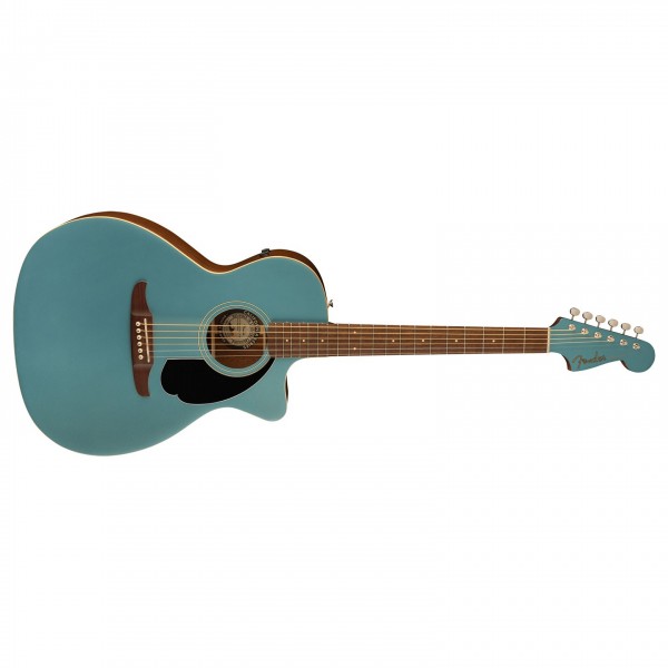 ギター Fender Newporter Player (Tidepool) Fender Newporter Player Electro Acoustic Guitar, Tidepool – The