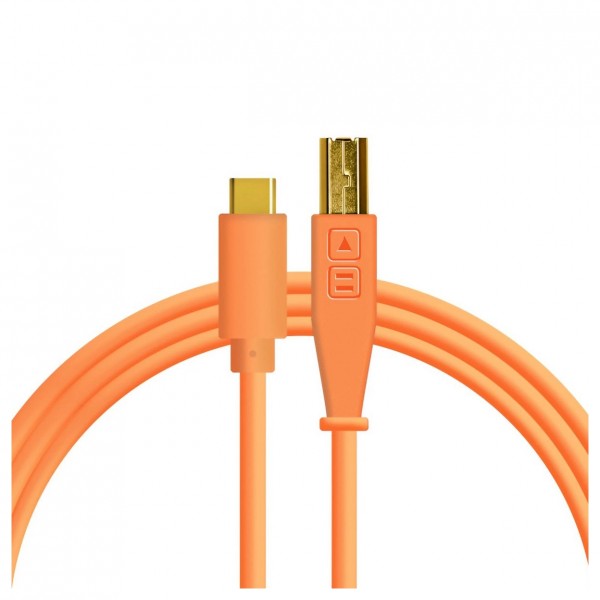DJ Tech Tools Chroma Cable USB (C-B), Orange - Main