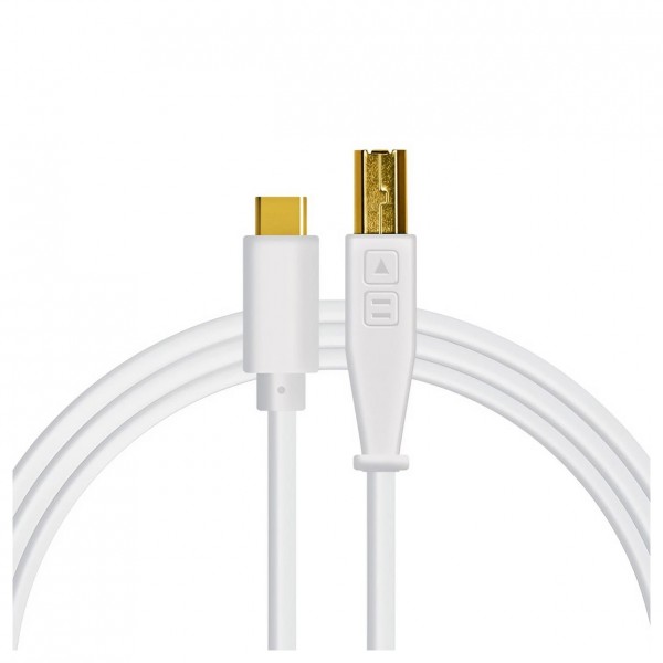 DJ Tech Tools Chroma Cable USB (C-B), White